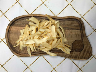 Кальмар со вкусом краба по-шанхайски: Кальмар полукольца