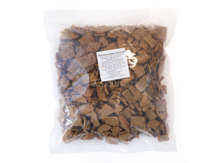 Мясо (АЛЬЯНС) вяленое индейка с халапеньо (500гр): Гренки черные со вкусом сыра