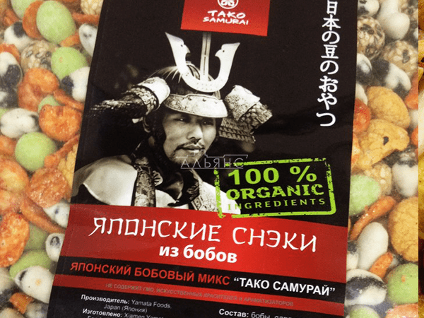 Японские снеки в Мурманске