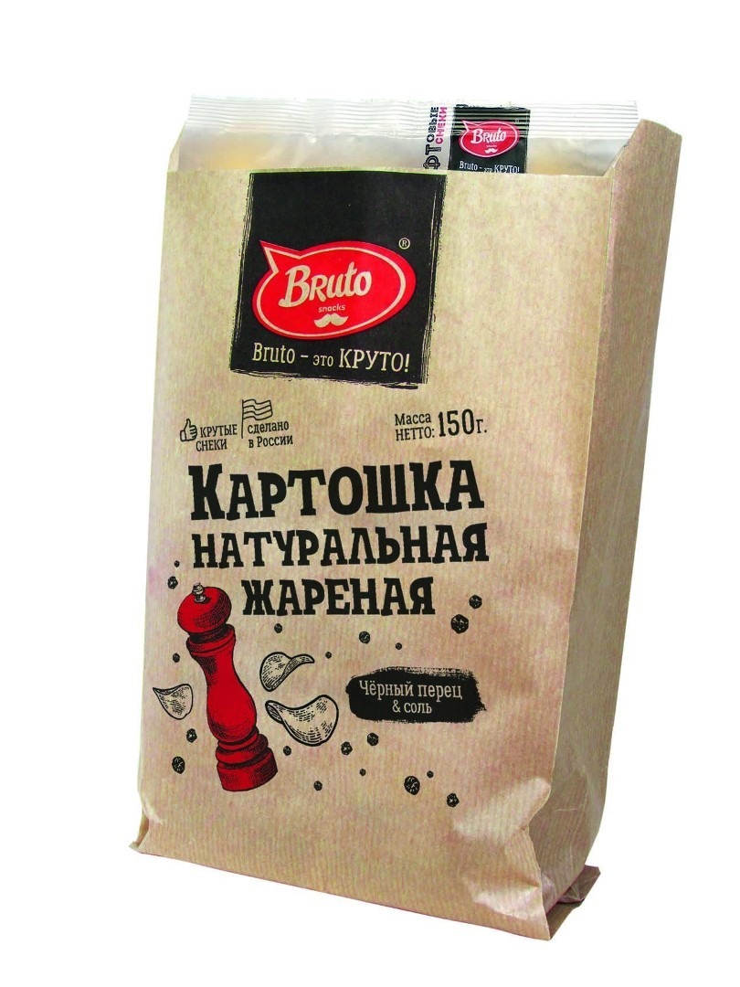 Картофель «Бруто» черный перец 130 гр. в Мурманске