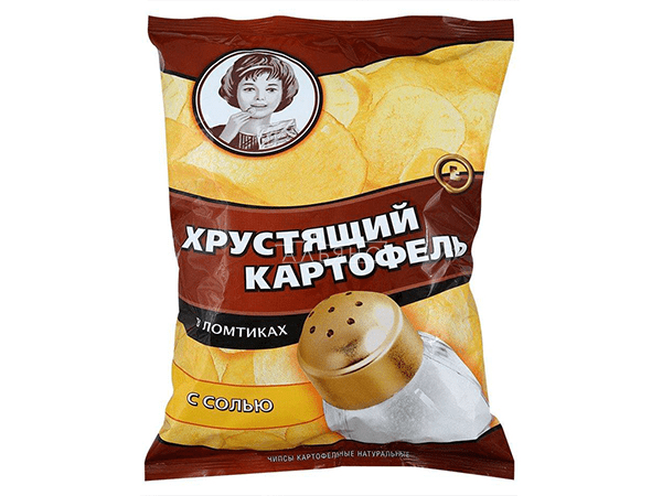 Картофельные чипсы "Девочка" 160 гр. в Мурманске