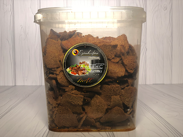 Ржаные гренки со вкусом шашлыка в Мурманске