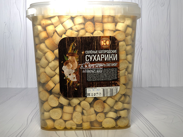 Сухарики с грибами и сметаной в Мурманске