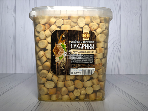 Сухарики с холодцом и хреном в Мурманске