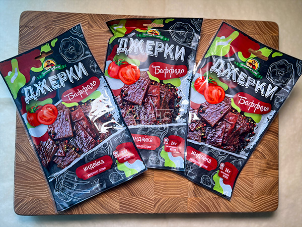 Джерки из индейки "Баффало" 45 гр. в Мурманске