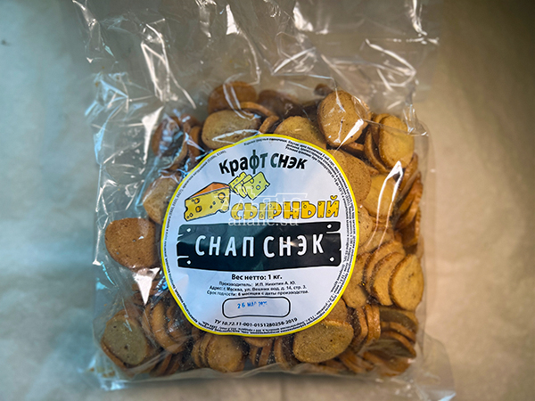 Снапсы ПШЕНИЧНЫЕ "Сыр" в Мурманске