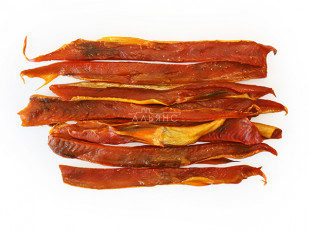 Тюлька вяленая: Горбуша теша (брюшки) холодного копчения